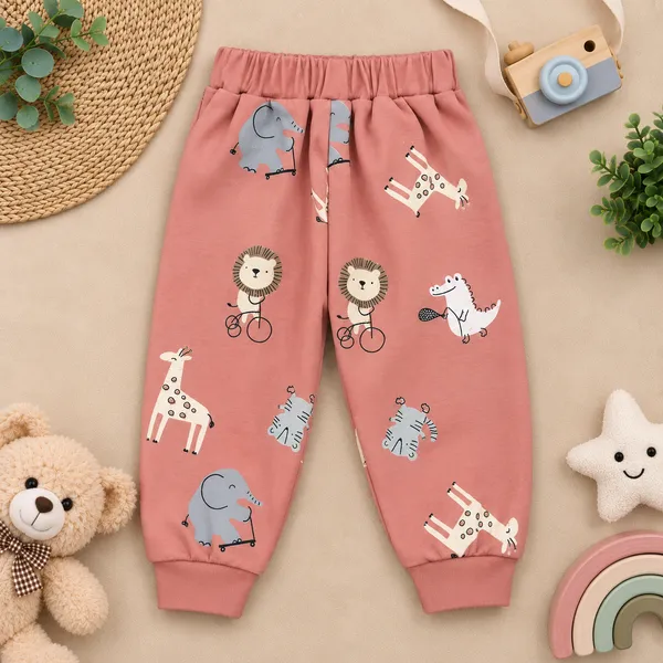 Natkhat_Happy_&_Free_Animal_Print_Polo_T-Shirt_&_Jogger_Set