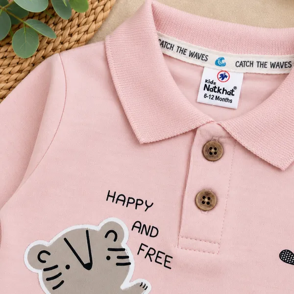 Natkhat_Happy_&_Free_Animal_Print_Polo_T-Shirt_&_Jogger_Set