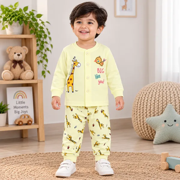 Natkhat_Little_Giraffe_&_Bird_Print_Full_Sleeve_T-Shirt_&_Jogger_Set