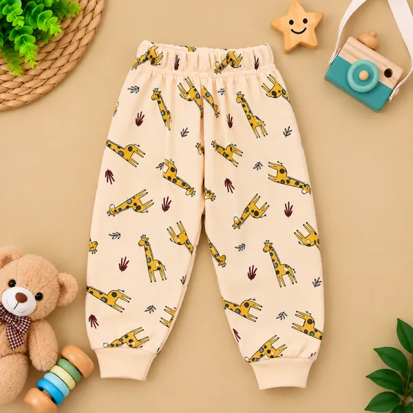 Natkhat_Little_Giraffe_&_Bird_Print_Full_Sleeve_T-Shirt_&_Jogger_Set