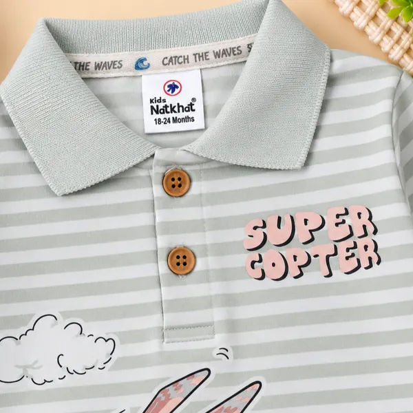 Natkhat_Super_Copter_Helicopter_Print_Full_Sleeve_Polo_T-Shirt_&_Jogger_Set