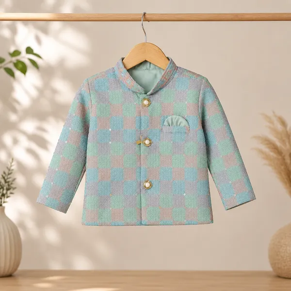 Neon_Boys_Mint_Green_Textured_Nehru_Jacket_Set_with_Pant_&_Dhoti
