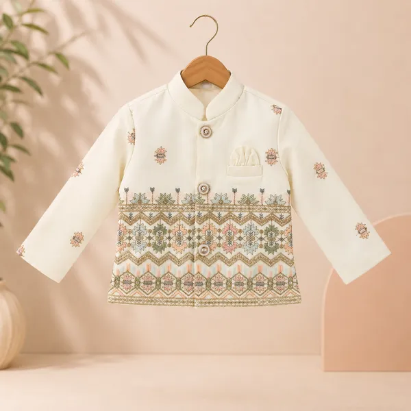 Neon_Boys_Off_White_Printed_Nehru_Jacket_Set_with_Pant_&_Dhoti