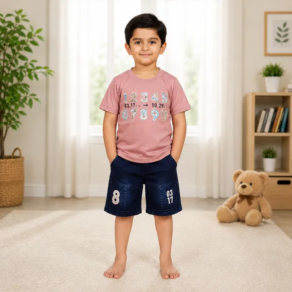 Vinee_Kids_Number_Print_T-Shirt_&_Shorts_Set