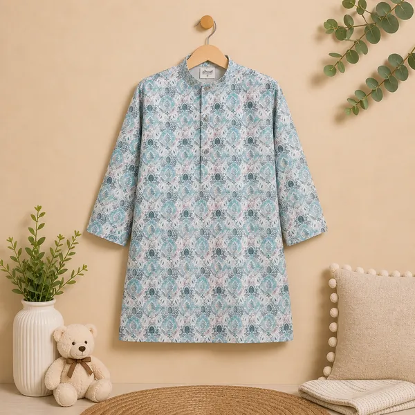 BINANI_KIDS_PREMIUM_PRINTED_ETHNIC_KURTA_PAJAMA_SET