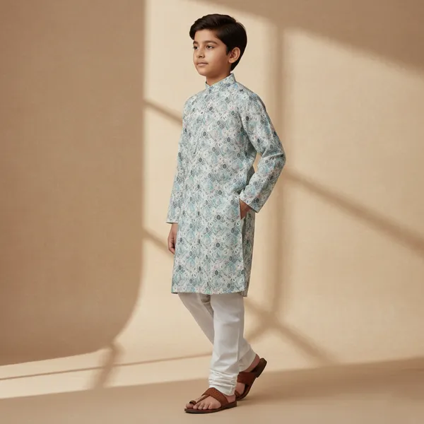 BINANI_KIDS_PREMIUM_PRINTED_ETHNIC_KURTA_PAJAMA_SET