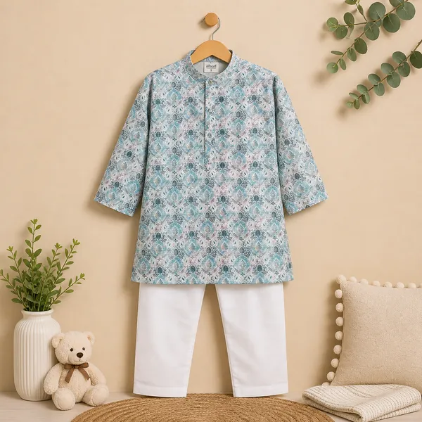 BINANI_KIDS_PREMIUM_PRINTED_ETHNIC_KURTA_PAJAMA_SET