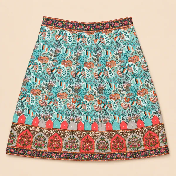 Girls_Printed_Crop_Top_with_Flared_Lehenga_Skirt_&_Dupatta_Ethnic_Co-Ord_Set