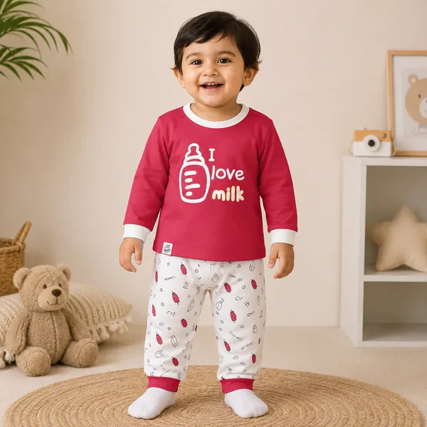 O&O_Baby_Kids_I_Love_Milk_Printed_Full_Sleeve_T-Shirt_&_Pajama_Set