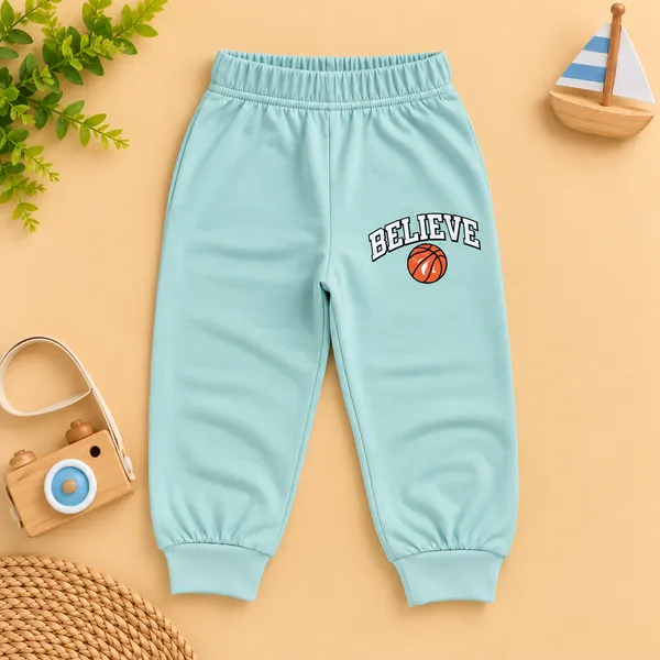 O&O_Clothes_Baby_Boys_&_Girls_Believe_Basketball_Printed_Full_Sleeve_T-Shirt_&_Pajama_Set