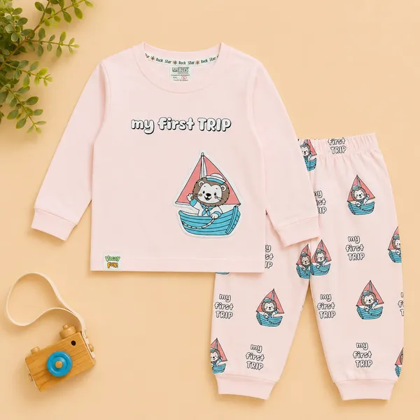 O&O_Clothes_Baby_Boys_&_Girls_My_First_Trip_Printed_Full_Sleeve_T-Shirt_&_Pajama_Set