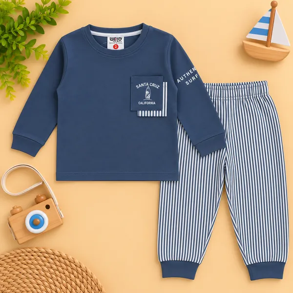 O&O_Clothes_Kids_Full_Sleeve_Santa_Cruz_Printed_T-Shirt_&_Striped_Pajama_Set