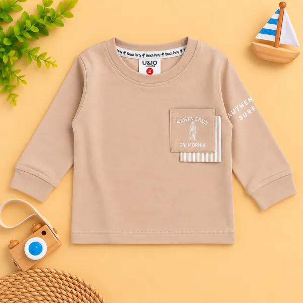 O&O_Clothes_Kids_Full_Sleeve_Santa_Cruz_Printed_T-Shirt_&_Striped_Pajama_Set