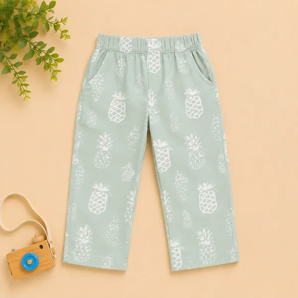 O&O_Clothes_Kids_Pineapple_Printed_Full_Sleeve_Shirt_&_Pajama_Set