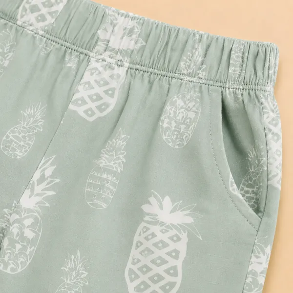 O&O_Clothes_Kids_Pineapple_Printed_Full_Sleeve_Shirt_&_Pajama_Set
