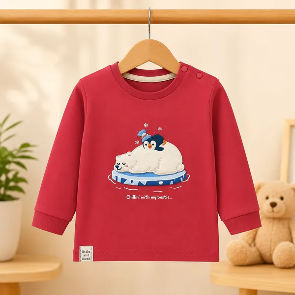Ollypop_Baby_Cotton_Full_Sleeve_T-Shirt_&_Jogger_Co-Ord_Set_|_Polar_Bear_&_Penguin_Print