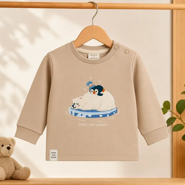Ollypop_Baby_Cotton_Full_Sleeve_T-Shirt_&_Jogger_Co-Ord_Set_|_Polar_Bear_&_Penguin_Print