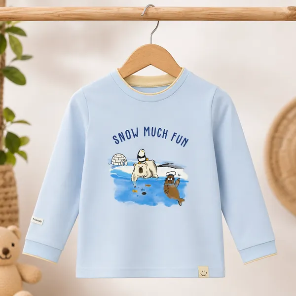 Ollypop_Baby_Cotton_Full_Sleeve_T-Shirt_&_Jogger_Co-Ord_Set_|_Snow_Much_Fun_Polar_Bear_Print