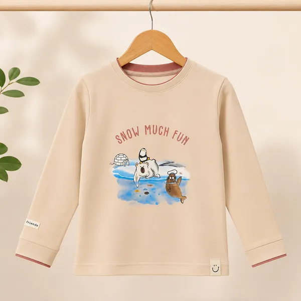 Ollypop_Baby_Cotton_Full_Sleeve_T-Shirt_&_Jogger_Co-Ord_Set_|_Snow_Much_Fun_Polar_Bear_Print