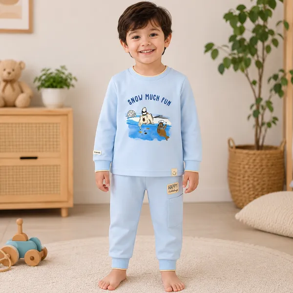 Ollypop_Baby_Cotton_Full_Sleeve_T-Shirt_&_Jogger_Co-Ord_Set_|_Snow_Much_Fun_Polar_Bear_Print