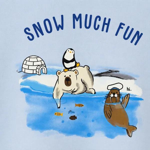 Ollypop_Baby_Cotton_Full_Sleeve_T-Shirt_&_Jogger_Co-Ord_Set_|_Snow_Much_Fun_Polar_Bear_Print