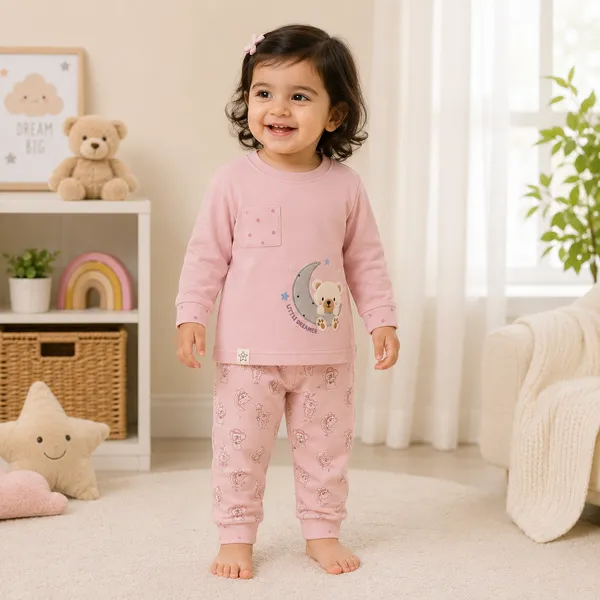 Ollypop_Baby_Cotton_Full_Sleeve_T-Shirt_&_Pyjama_Co-Ord_Set_|_Little_Dreamer_Bear_Print_|_Soft_Night_Suit