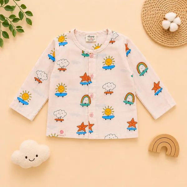 Ollypop_Unisex_Baby_Cotton_Full_Sleeve_Night_Suit_Set_|_Soft_Printed_Top_&_Elastic_Waist_Pajama_Co-Ord_Set_for_Boys_&_Girls