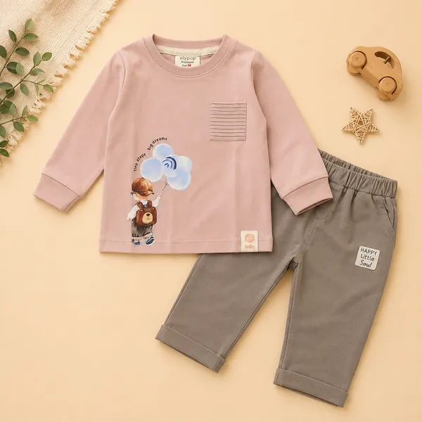 Ollypop_Unisex_Baby_Full_Sleeve_Cotton_T-Shirt_&_Pants_Co-Ord_Set_|_Soft_&_Comfortable_Outfit_for_Boys_&_Girls