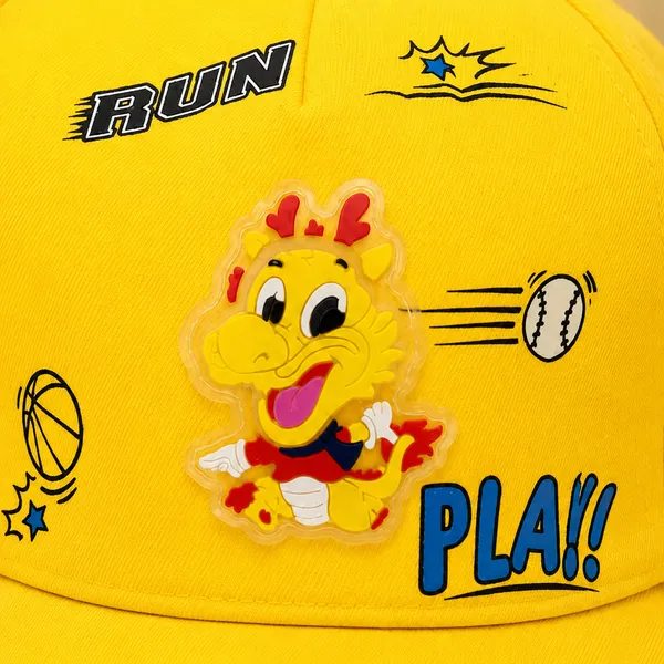 Kids_Lion_Cartoon_Cotton_Baseball_Cap_for_Boys_&_Girls_|_Soft_Summer_Sun_Cap_|_Yellow