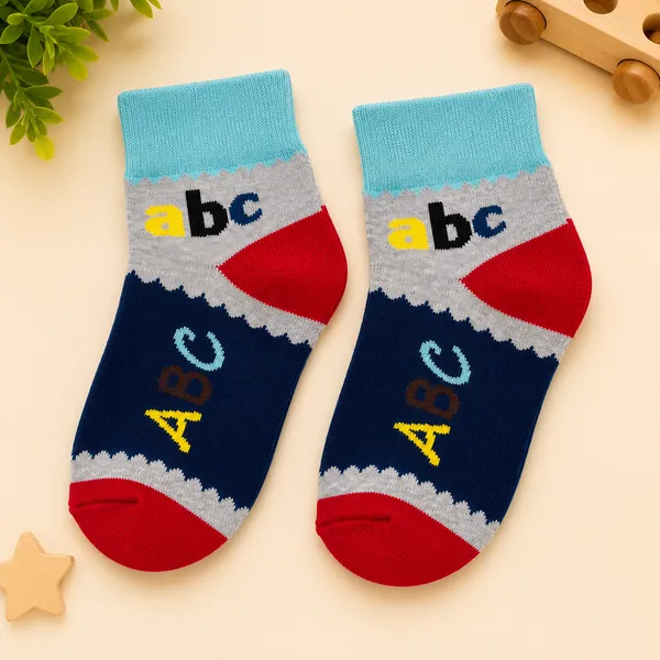 Kids_Assorted_Ankle_Socks_|_Soft_&_Breathable_Cotton_Blend_|_Everyday_Casual_Socks_|_Random_Design_(1_Pair)