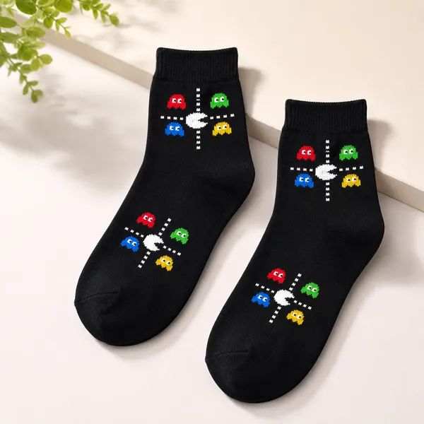 Kids_Assorted_Ankle_Socks_|_Soft_&_Breathable_Cotton_Blend_|_Everyday_Casual_Socks_|_Random_Design_(1_Pair)