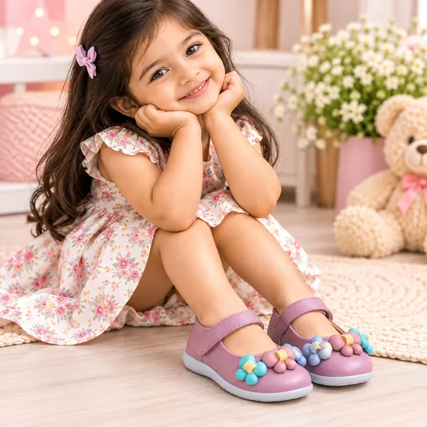 PINK_MULTI_FLOWER_GIRLS_PARTY_SHOES