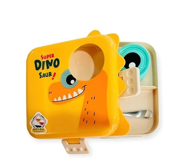 Kids_Dinosaur_Stainless_Steel_Lunch_Box_|_Leakproof_Bento_Tiffin_Box_with_Spoon