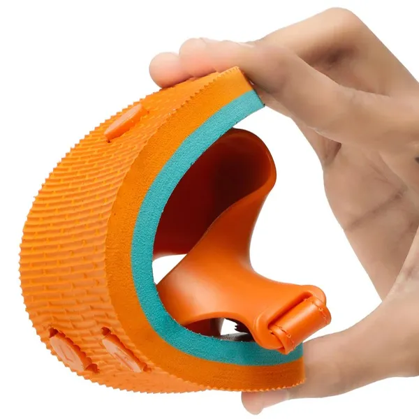 Premium_Bunny_Jellies_Flip-flops_for_Kids_-_Orange_(Unisex)