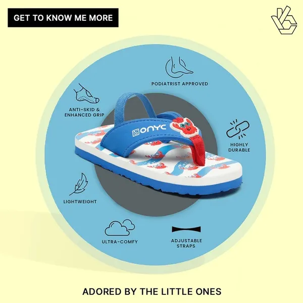 Premium_Crab_V-Shape_Flip-flops_-_Blue_(Unisex)