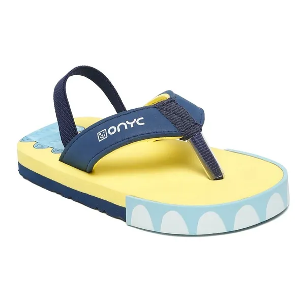 Premium_Dino_V-Shape_Flip-flops_With_Adjustable_BackSupport_-_Yellow_(Unisex)