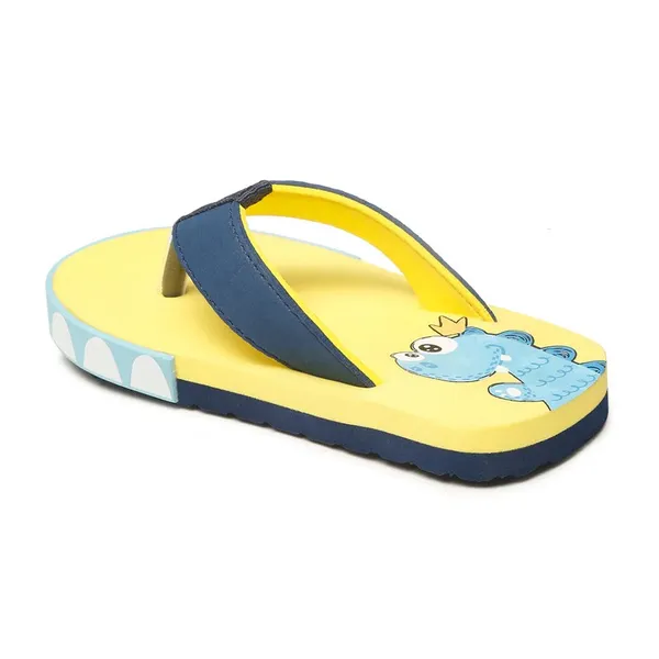 Premium_Dino_V-Shape_Flip-flops_-_Yellow_(Unisex)