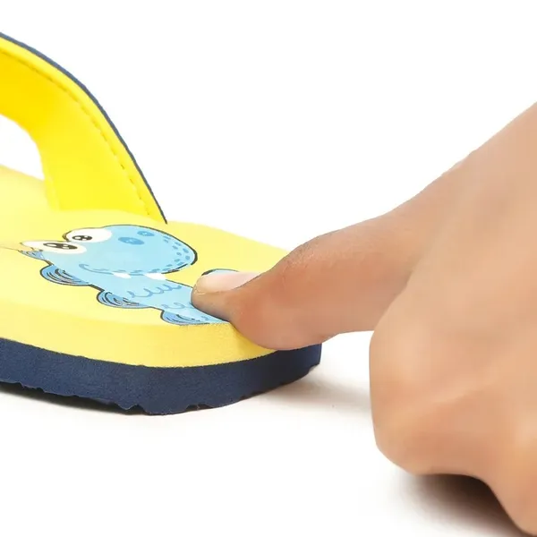 Premium_Dino_V-Shape_Flip-flops_-_Yellow_(Unisex)