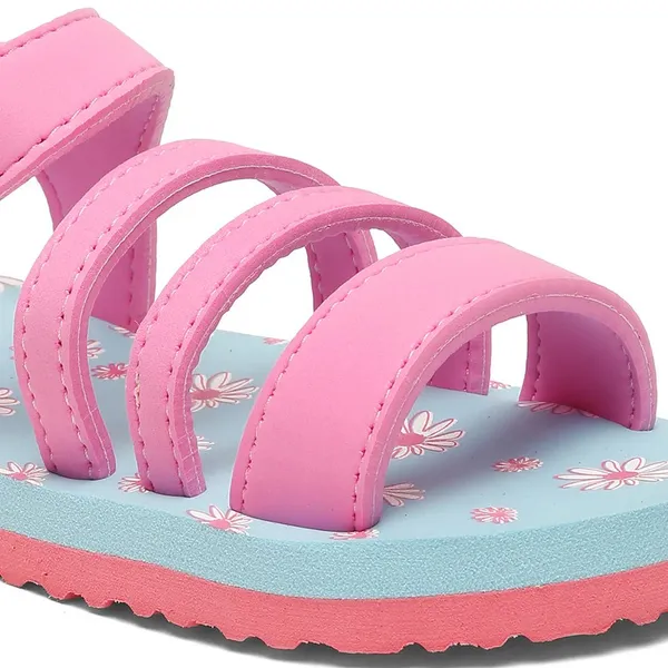 Premium_Floral_Sandals_-_Sky_Blue_&_Pink_(Girls)