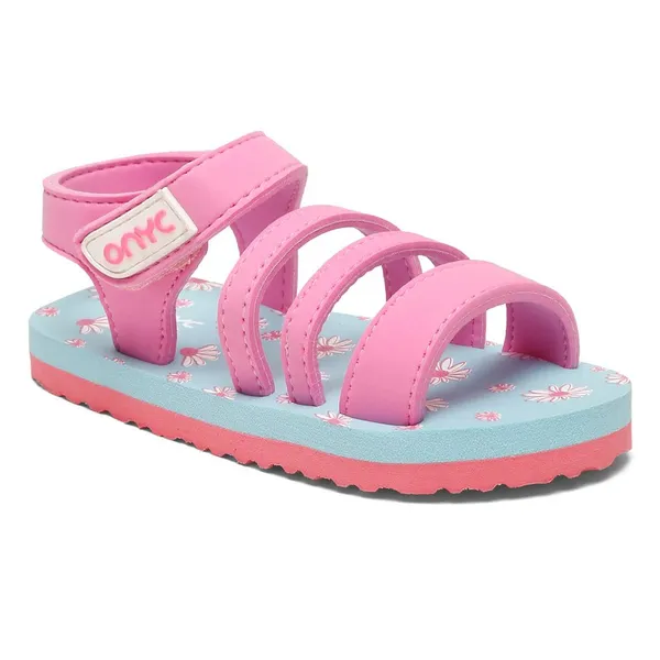 Premium_Floral_Sandals_-_Sky_Blue_&_Pink_(Girls)