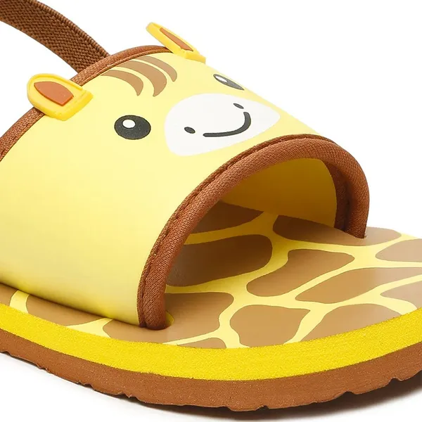 Premium_Giraffe_Artistic_Sliders_-_Yellow_(Unisex)