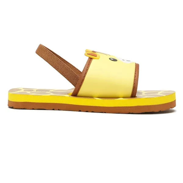 Premium_Giraffe_Artistic_Sliders_-_Yellow_(Unisex)