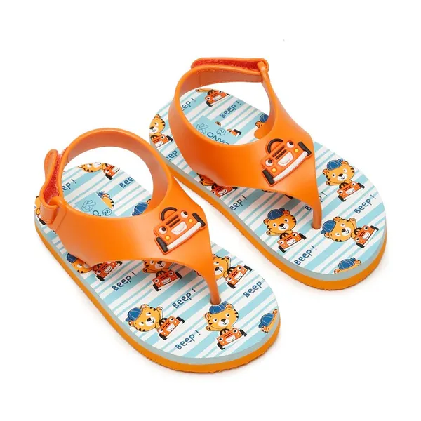 Premium_Jeep_Jellies_Flip-flops_for_Kids_-_Orange_(Unisex)