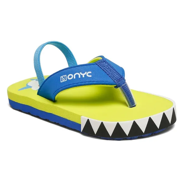 Premium_Shark_Flip-flops_With_Adjustable_BackSupport_-_Neon_Green_(Unisex)