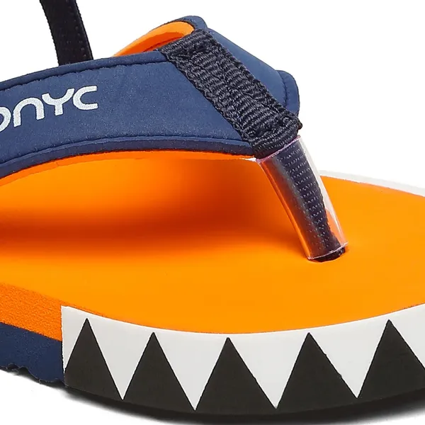 Premium_Shark_Flip-flops_With_Adjustable_BackSupport_-_Orange_(Unisex)