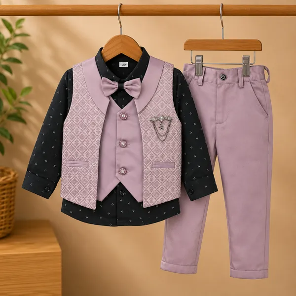 SONKHIYA_CLASSIC_KIDS_WAISTCOAT_BOW_SUIT