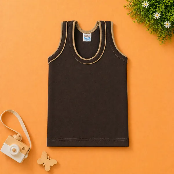 BABA_DOUBLE_FOLD_KIDS_SLEEVELESS_COTTON_VEST_/_BANYAN_MULTICOLOR_PACK_-_PACK_OF_5