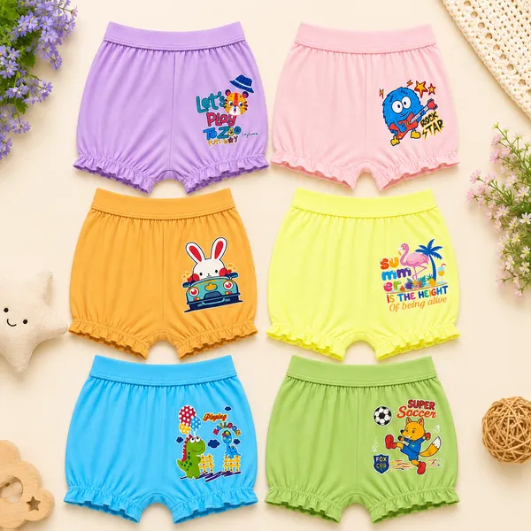 James_&_Harper_Baby_Cotton_Bloomer_|_Soft_&_Breathable_Printed_Baby_Bloomers_Pack_Of_6