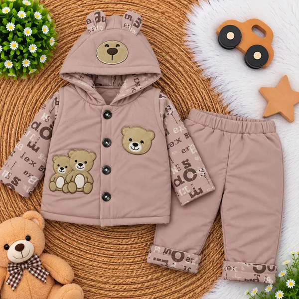 Roseglam_Baby_Bear_Hooded_Winter_Set
