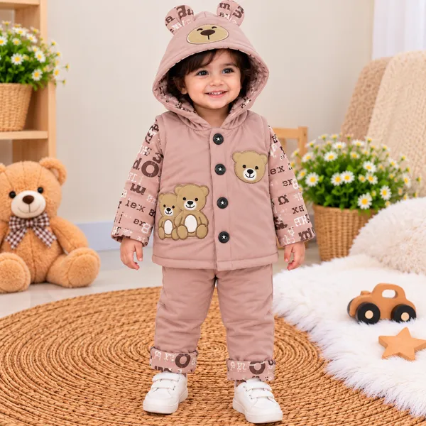 Roseglam_Baby_Bear_Hooded_Winter_Set